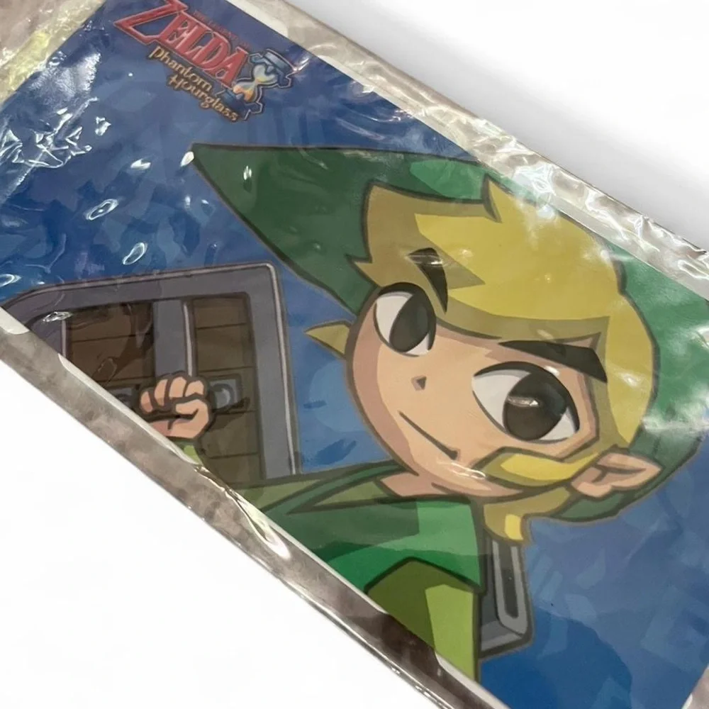 NINTENDO • LEGEND OF ZELDA PHANTOM HOURGLASS LINK • DS STICKER DECAL • NEW